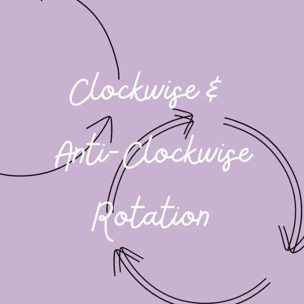 Clockwise-AntiClockwise Hooping Method (Spinning Direction ...