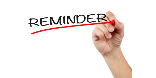 A Gentle Reminder